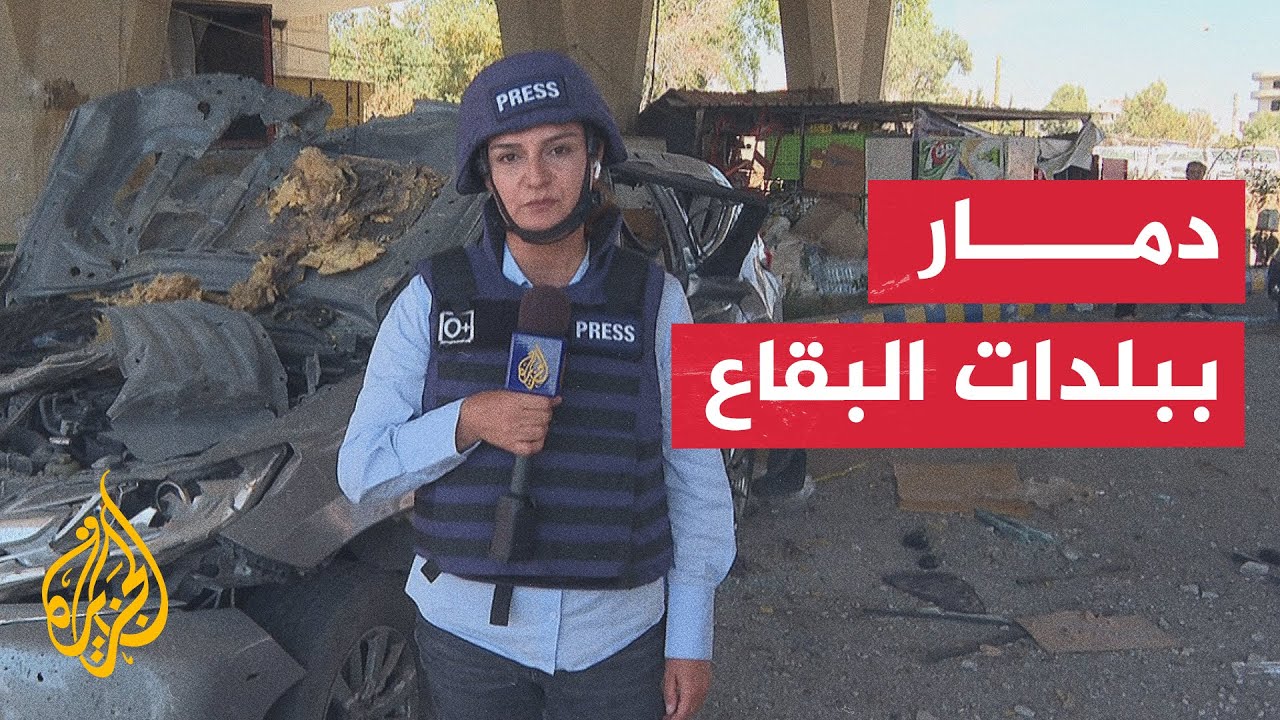 قصف ودمار على شتورا في مدينة البقاع