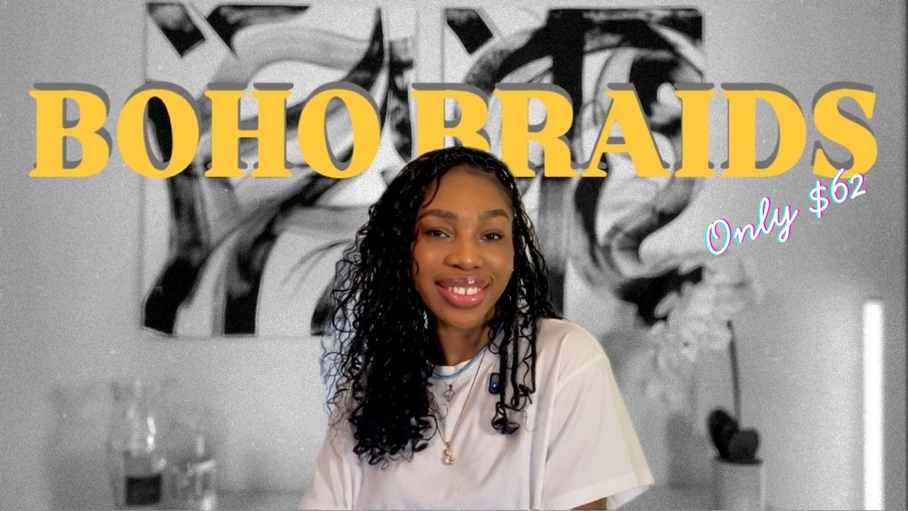 DIY Boho Braids for Only $62 | The Longest Install Ever! 😅 | 100% Human Hair