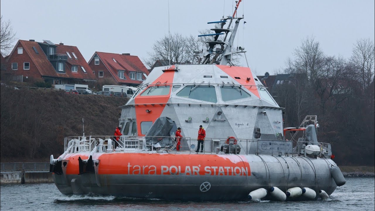 Sensation auf dem NOK. Die Tara Polar Station. ACHTUNG BEGINN VERSCHIEBT SICH!