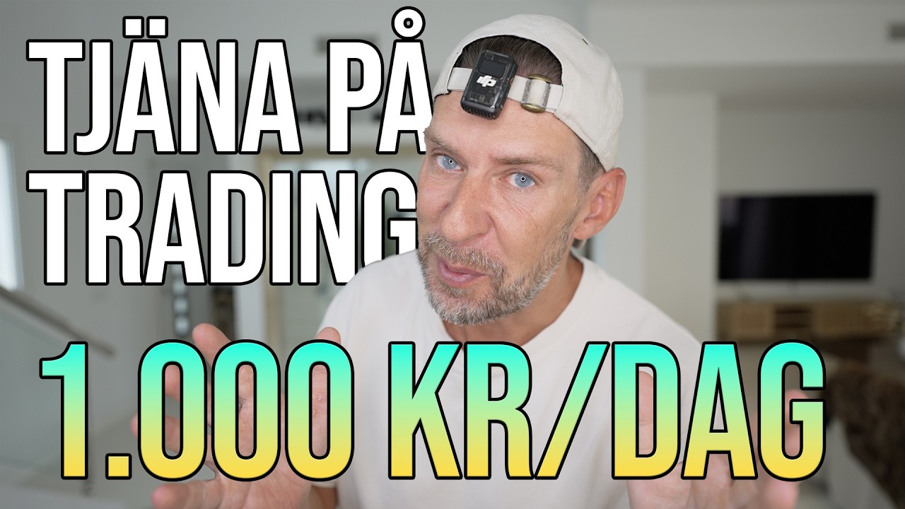 1000kr / dag p&aring; trading: Enkel Strategi!