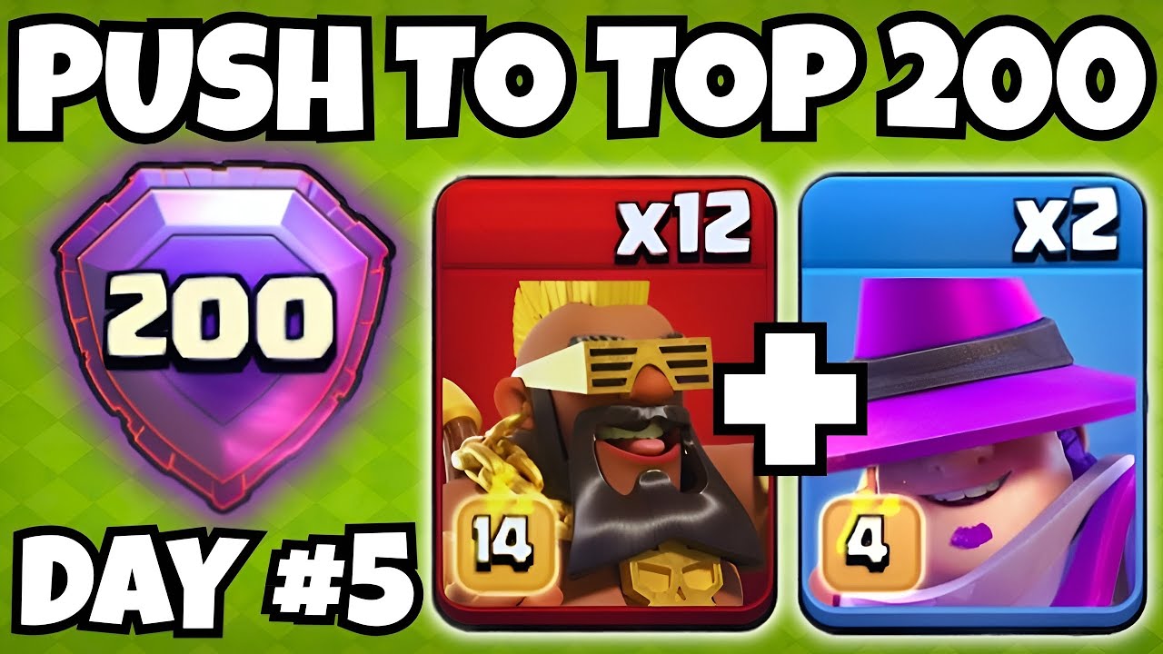 Push to Top 200 Day #5 | Super Hogs are OP 