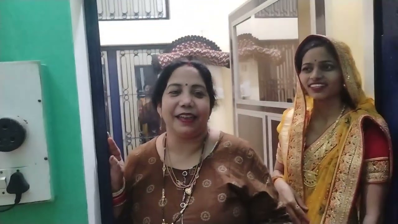 हल्दी के बाद, तिलाई का कार्यक्रम ❤️🌹💫💐