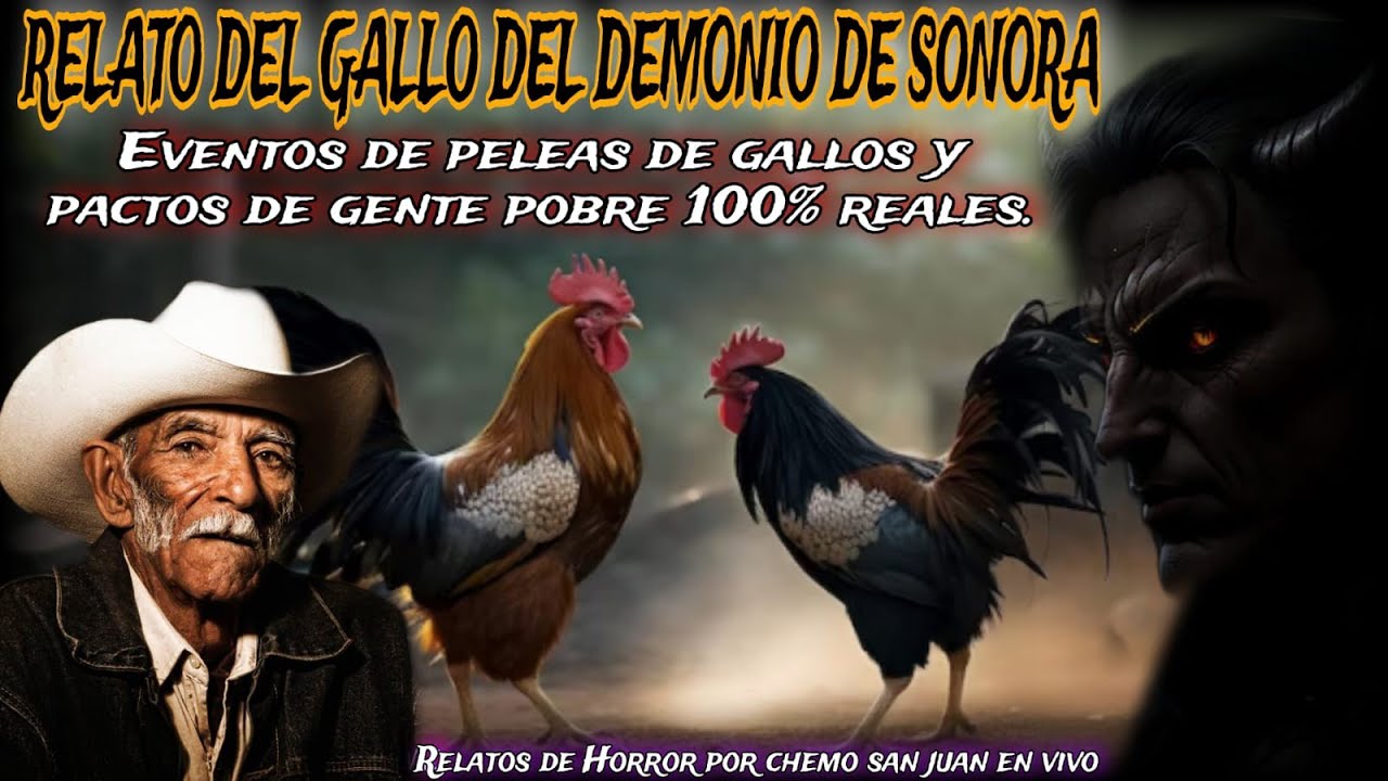 RELATO DEL GALLO DEL DEMONIO DE SONORA / historia aterradora del pacto de un campesino 100% real.