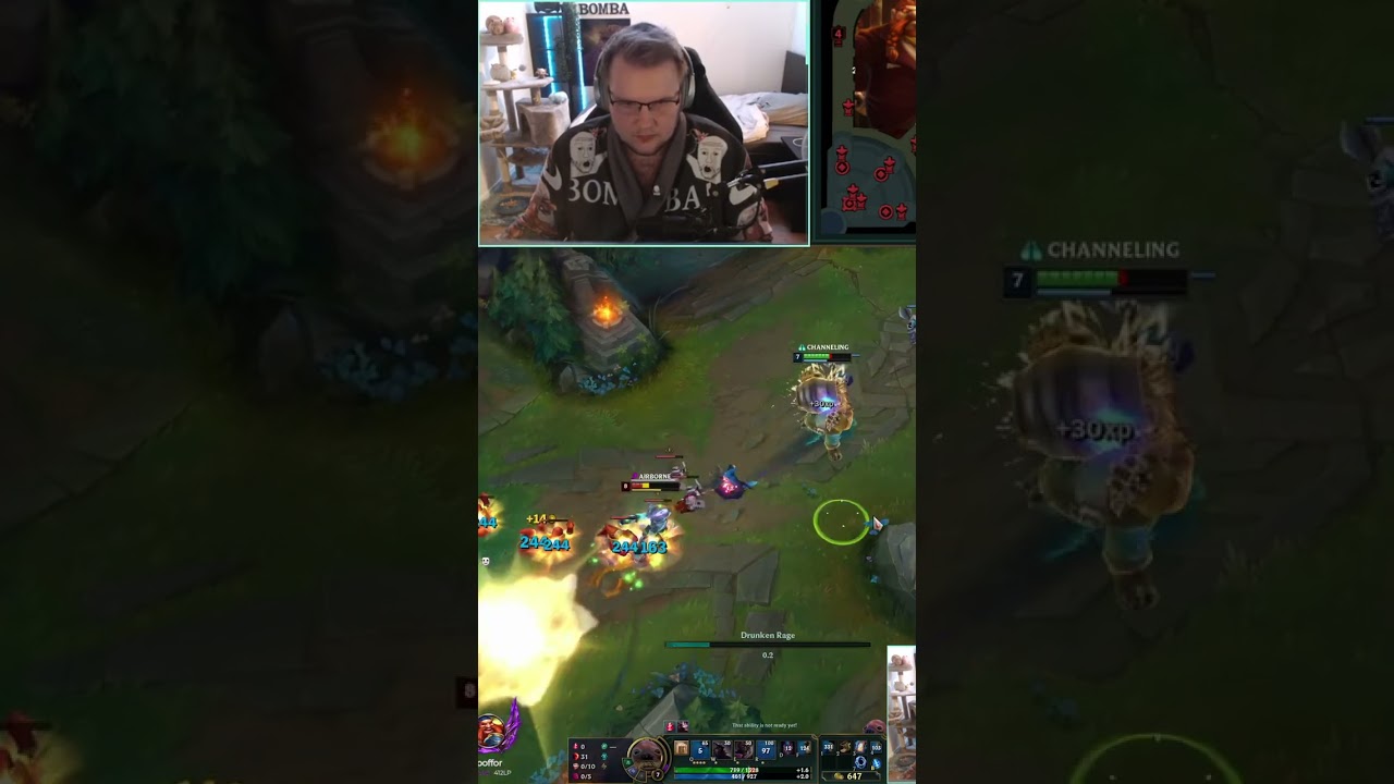 GRAGAS BROKEN VS ZED??!!💣💥