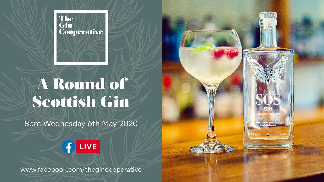 A Round of Scottish Gin with SOS Gin