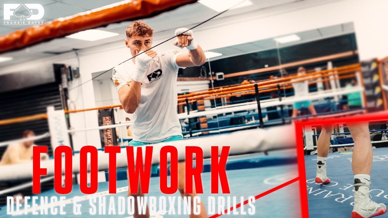 Professional Boxer FOOTWORK, DEFENCE & SHADOWBOXING DRILLS