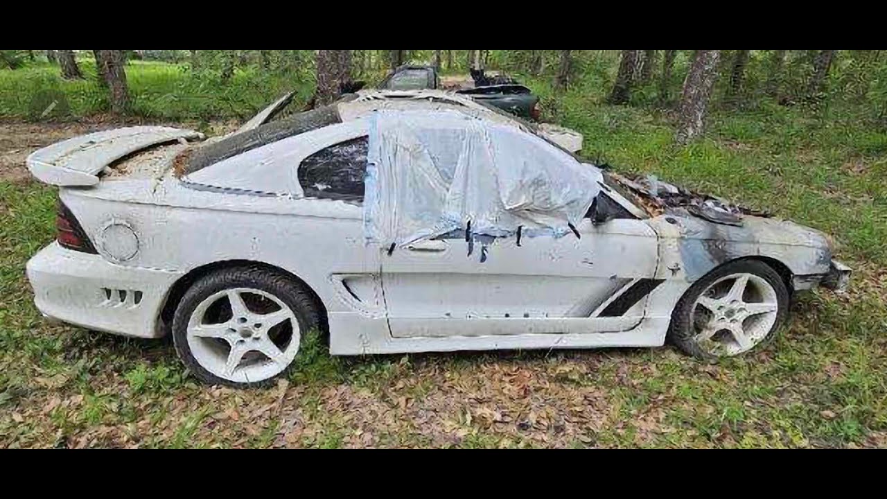 Saleen S351 Burnt and Left for Dead