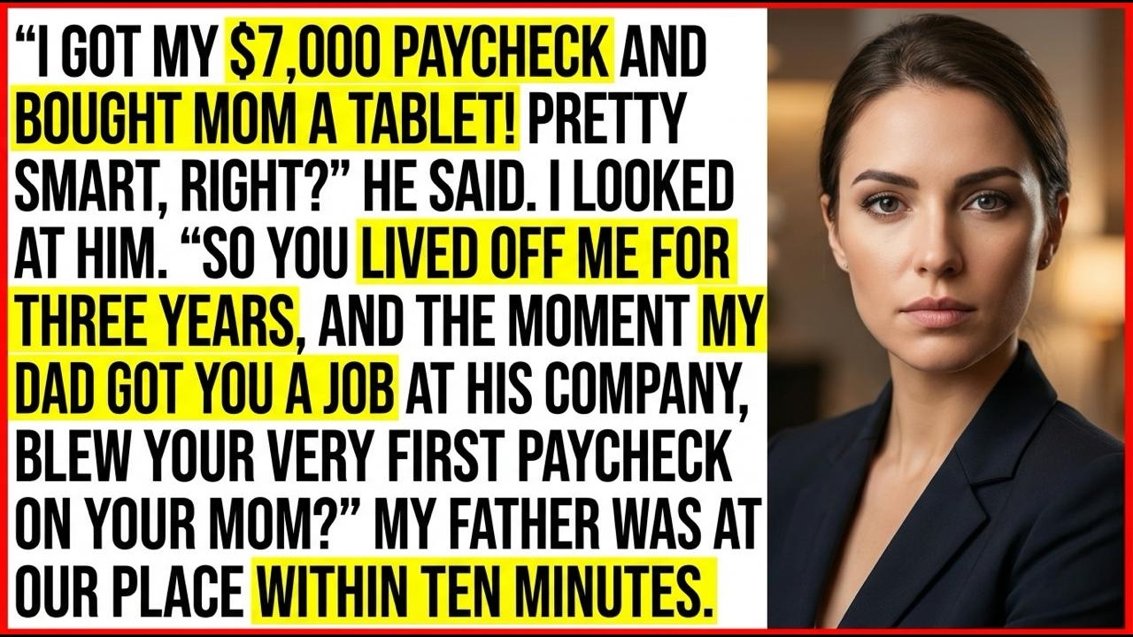 Honey, I Got Paid $7000 and Bought My Mom a Tablet—Pretty Smart, Right?