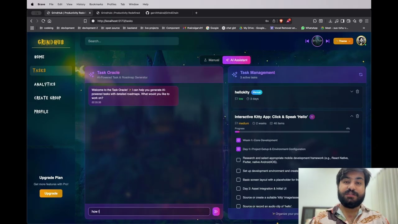 GrindHub - TRIWIZARDATHON Hackathon &ndash; July 2025