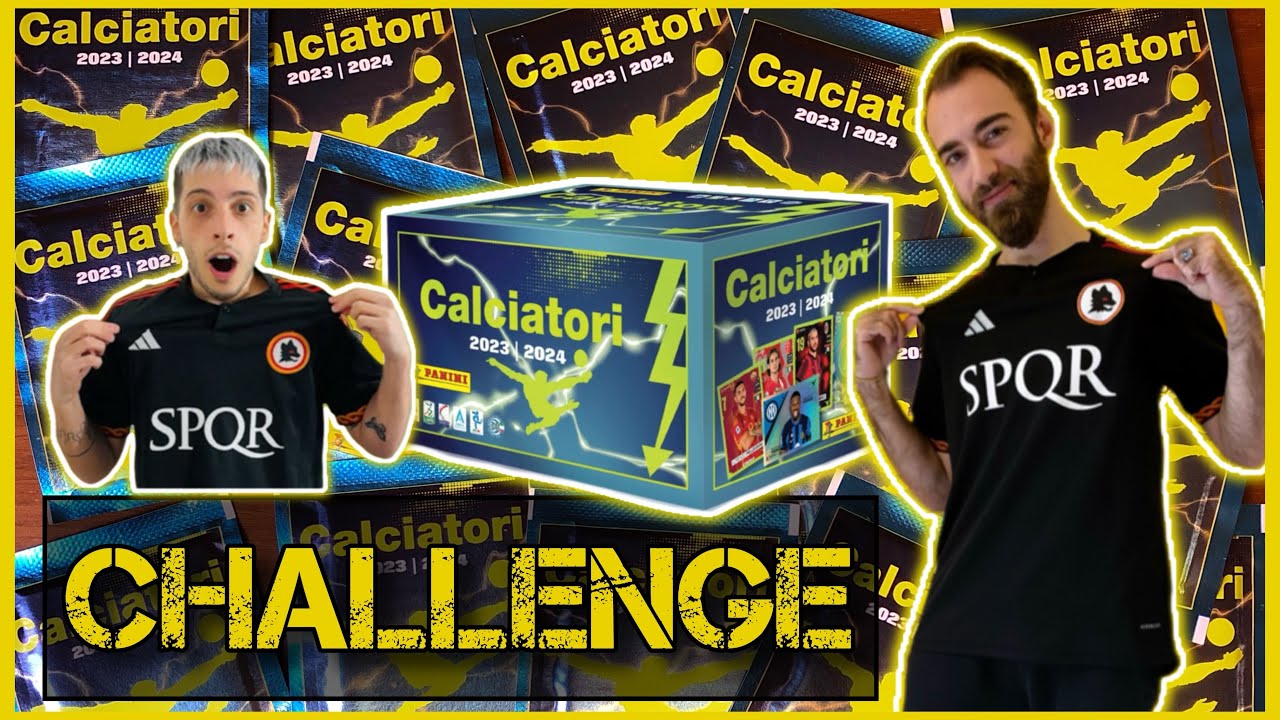 🥊 CHALLENGE ACCETTATA! Calciatori Panini 2023/24! CHI VINCE? IO vs @stickheadz ! @Panini_Sport_Italia