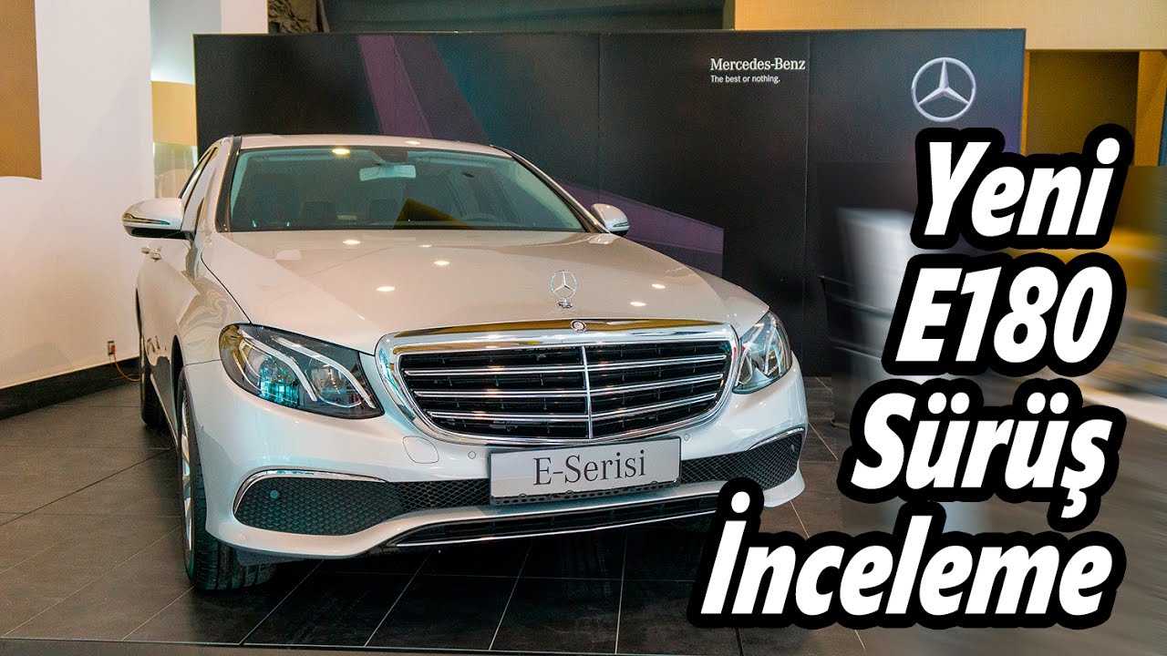 Yeni Kasa Mercedes E180 Sürüş ve İnceleme 