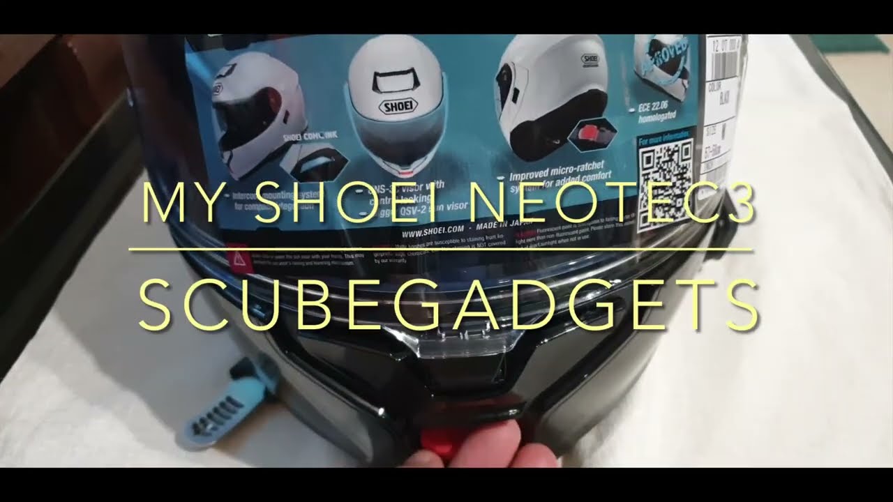 My Shoei Neotec 3 Helmet Glossy Black