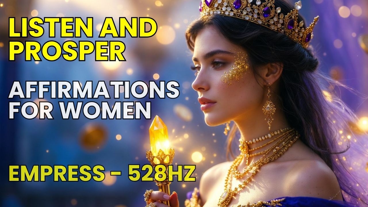 Become Prosperous Like an Empress | Affirmations for Women | 528Hz