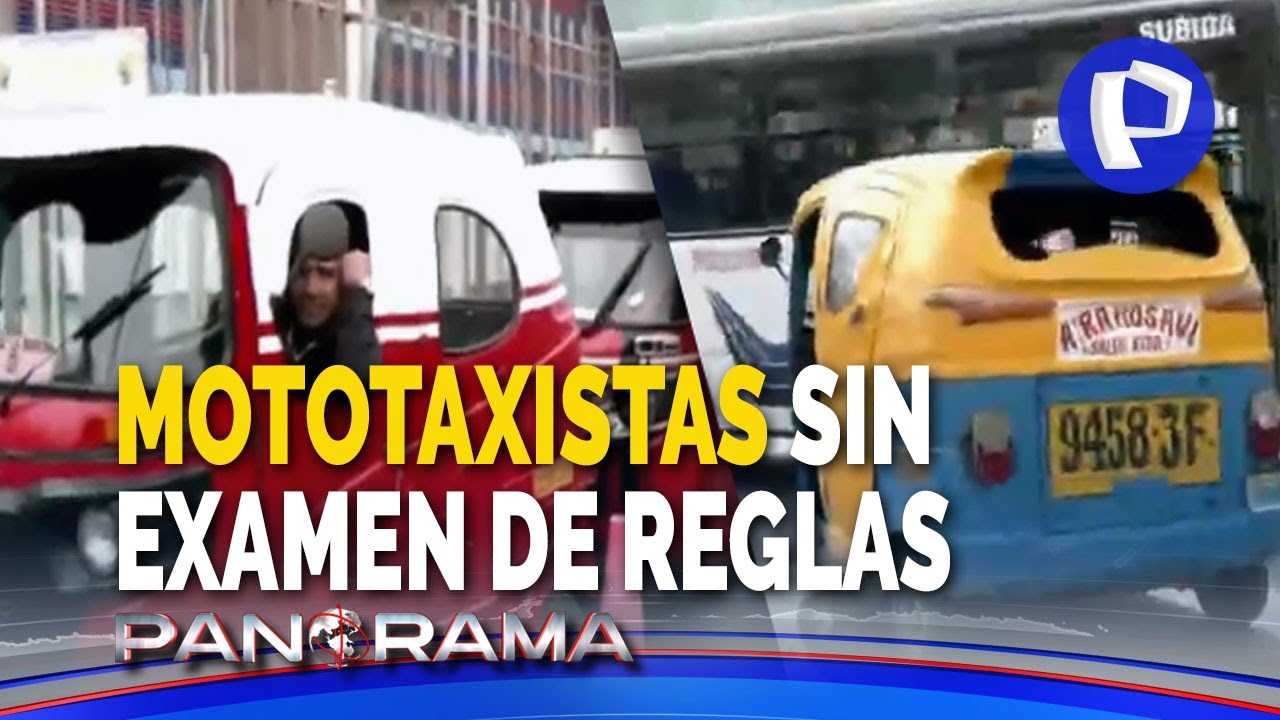 Los “exonerados”: mototaxistas revalidarán licencia sin examen de reglas gracias al MTC