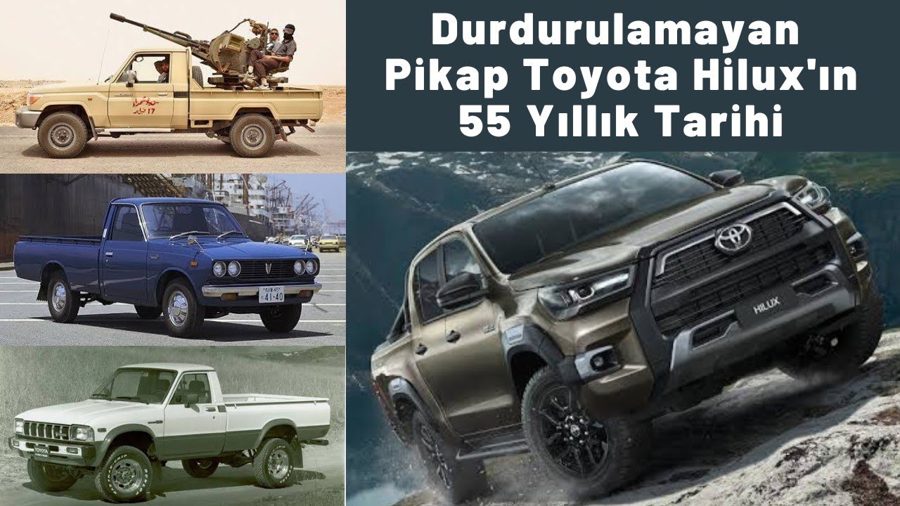 Toyota Hilux'ın Hikayesi : Neden Orta Doğu ve Afrika'da Her Savaşta Boy Gösteriyor?
