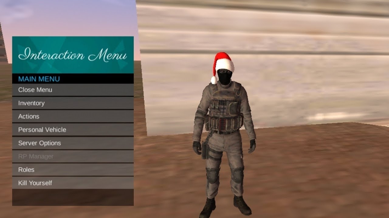 How to Open Interaction Menu and How it Works in Los Angeles Crimes 