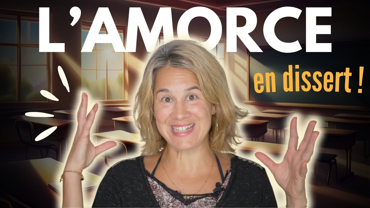 Réussir l'amorce en dissertation 🚀 🚀
