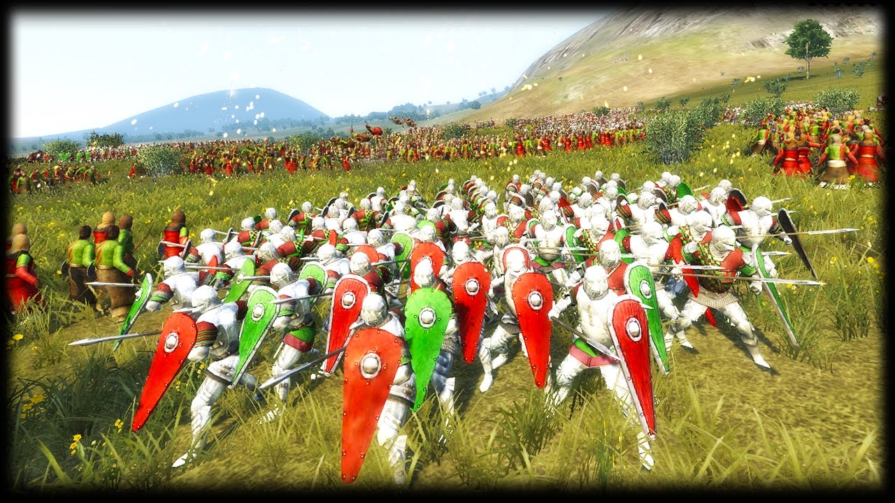 EPIC SCHILTROM FREE FOR ALL! Medieval 2 Total War: Britannia Gameplay