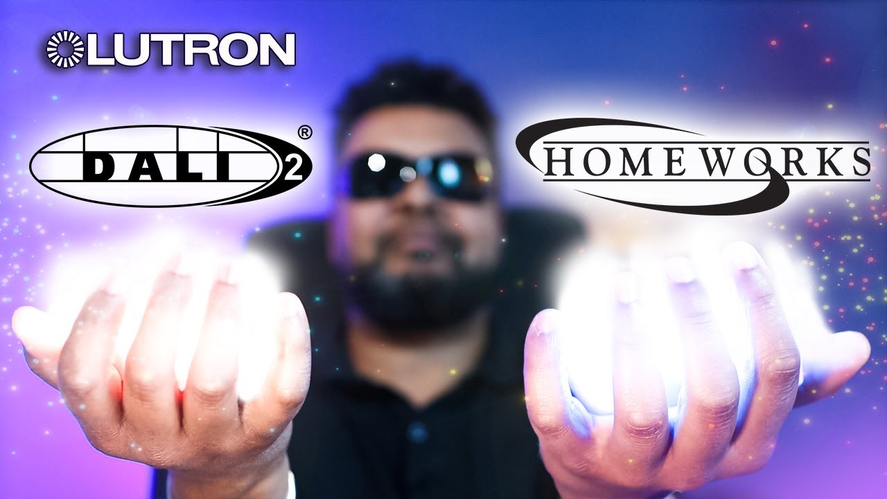 Как запрограммировать освещение DALI в системе управления освещением Lutron Homeworks — адресация...