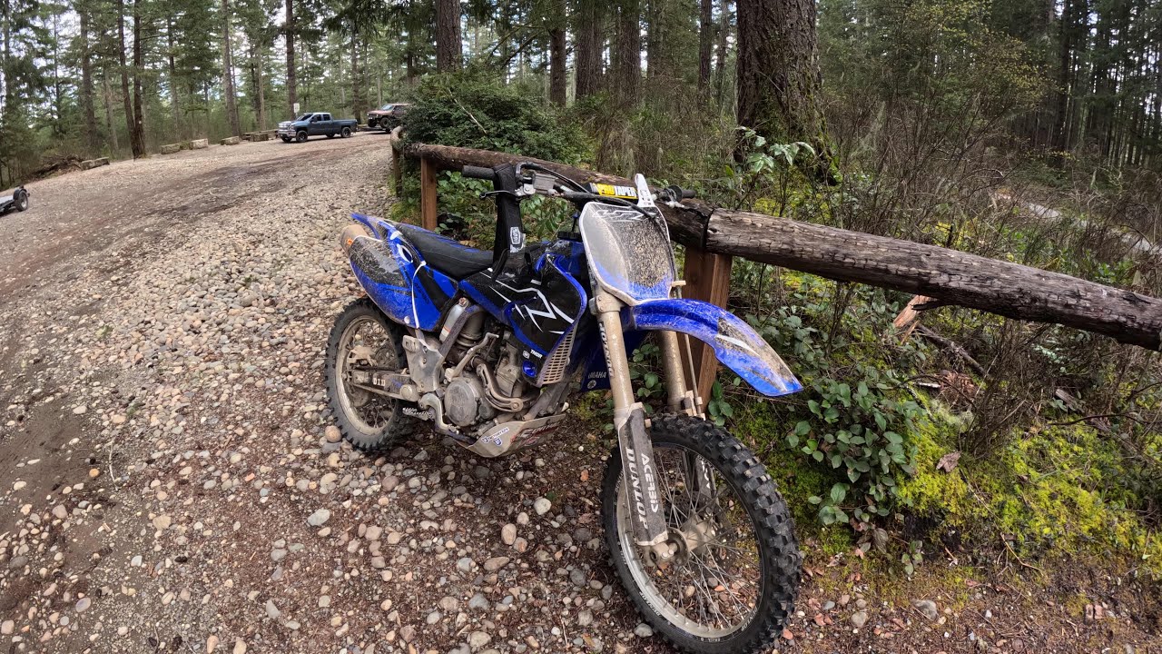 Calm Trail Riding With A YZ426F