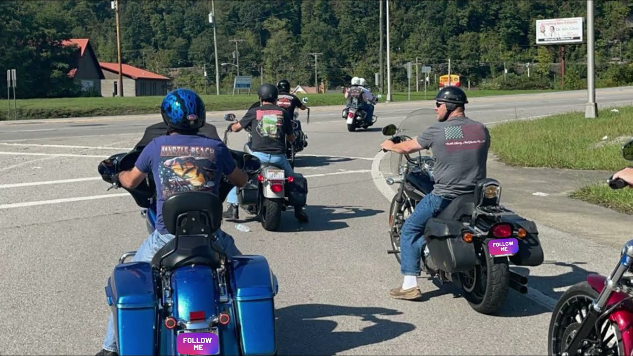 Motorcycle Ride through Gods Country in WV.