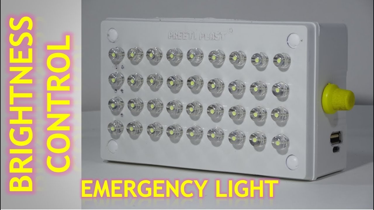 Rechargeable Emergency Light with Mobile  charging