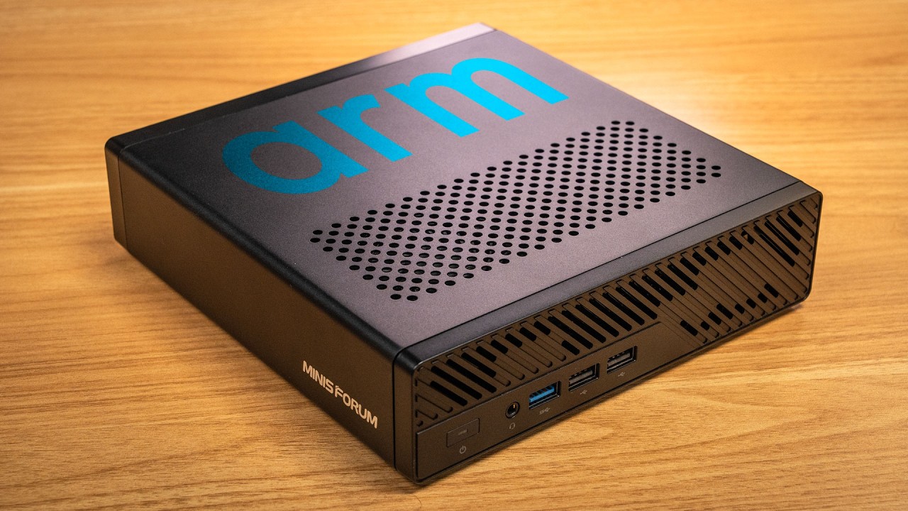 Arm Homelab-in-a-Box – Minisforum MS-R1