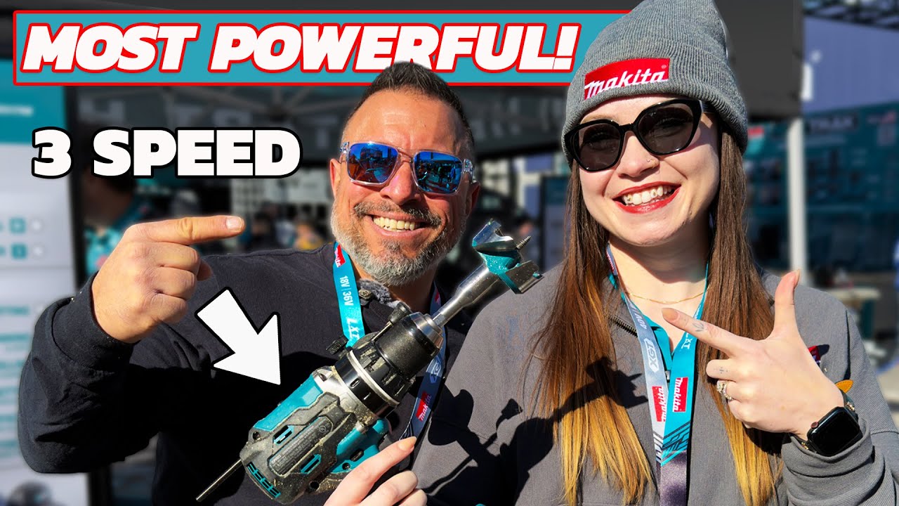 Makita’s NEW 3‑Speed Hammer Drill XGT is a Monster!