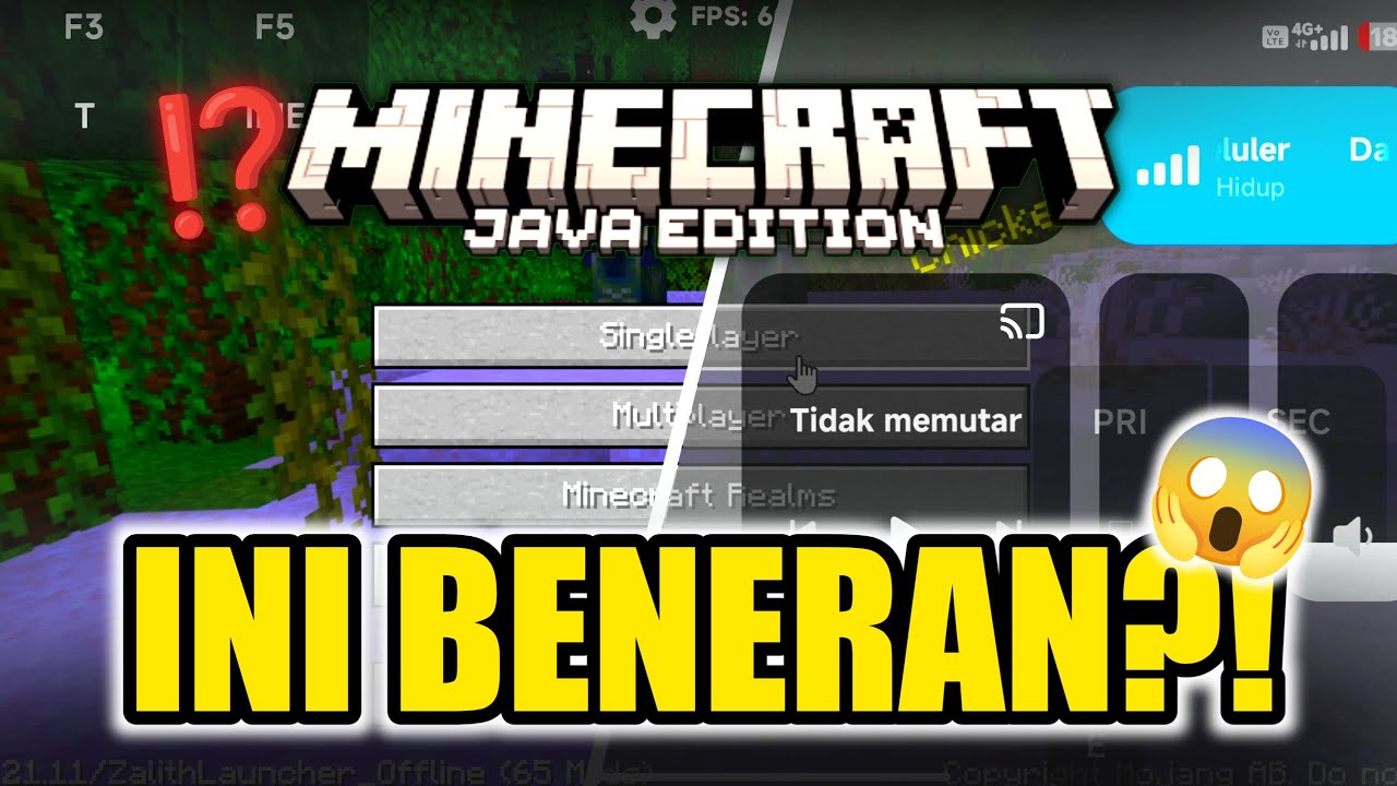 100% WORK⁉️😱 Begini Cara Main Minecraft Java 2026 TERBARU🚀