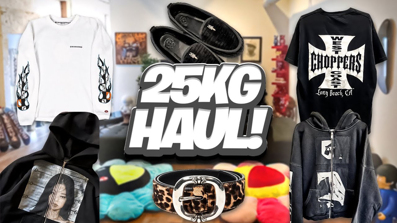 25 КГ KAKOBUY! (Chrome Hearts, ERD, Balenciaga, Archive и многое другое!)