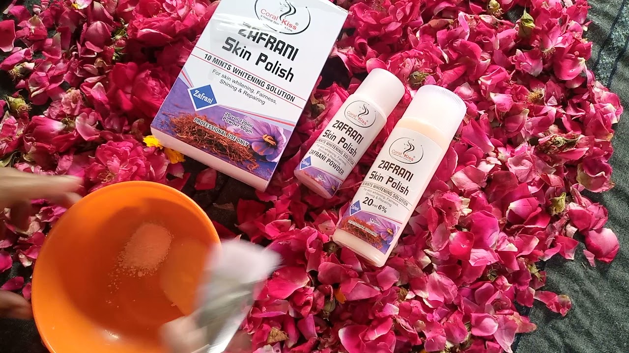 coralkiss cosmetics zafrani skin polish kit