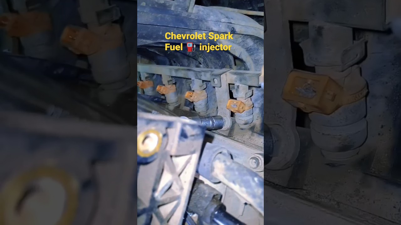 Chevrolet Spark fuel ⛽ injector service #mechanical #life #mechanic #boys #viral #youtubeshorts 🤨🤔💯⭐