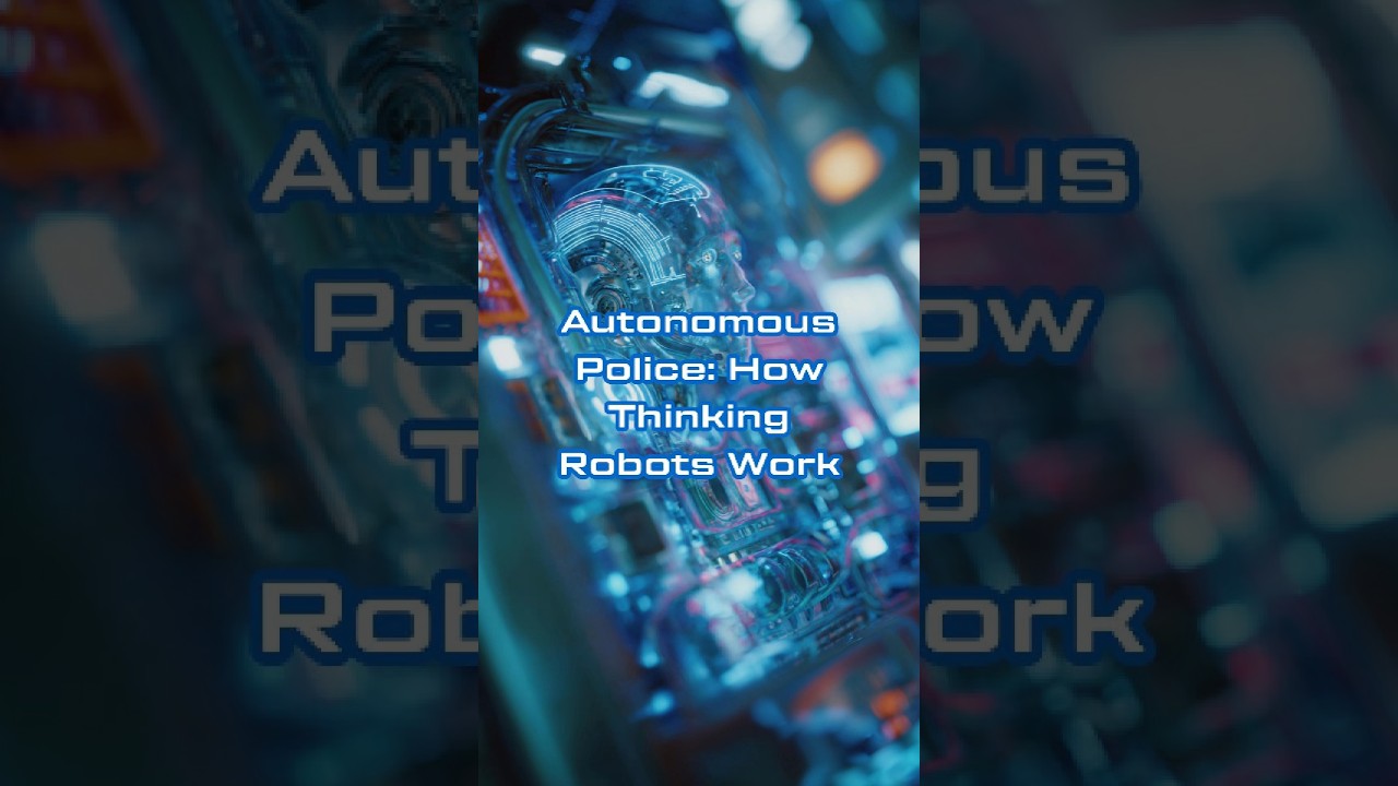 Autonomous Police: How Thinking Robots Work!