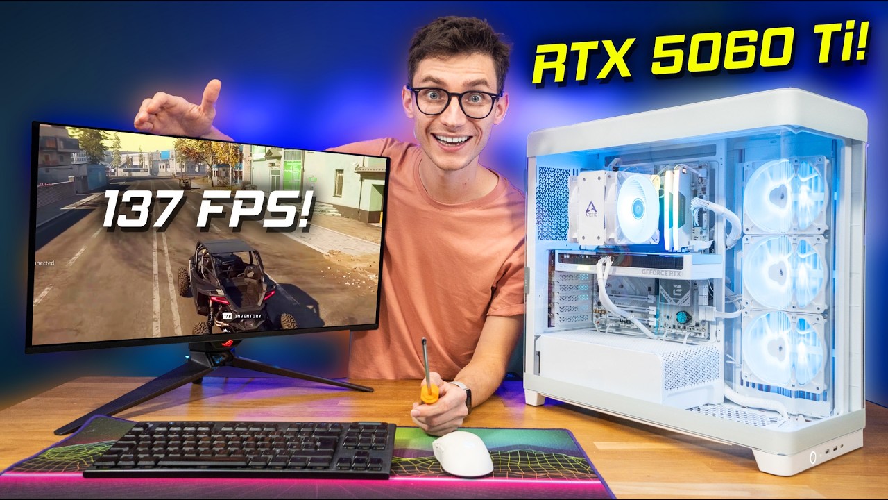 Сборка игрового ПК DREAM RTX 5060 Ti! 😍
