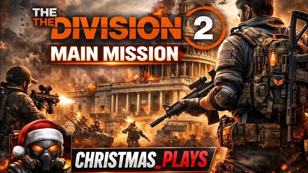 Tom Clancy's Division  2 Main Mission /Random Mission | 🔴 Live Gameplay| [PS5] [1080P60]