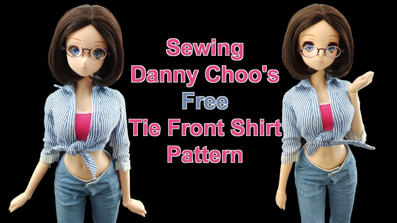 Danny Choo's Free Tie Front Shirt Pattern