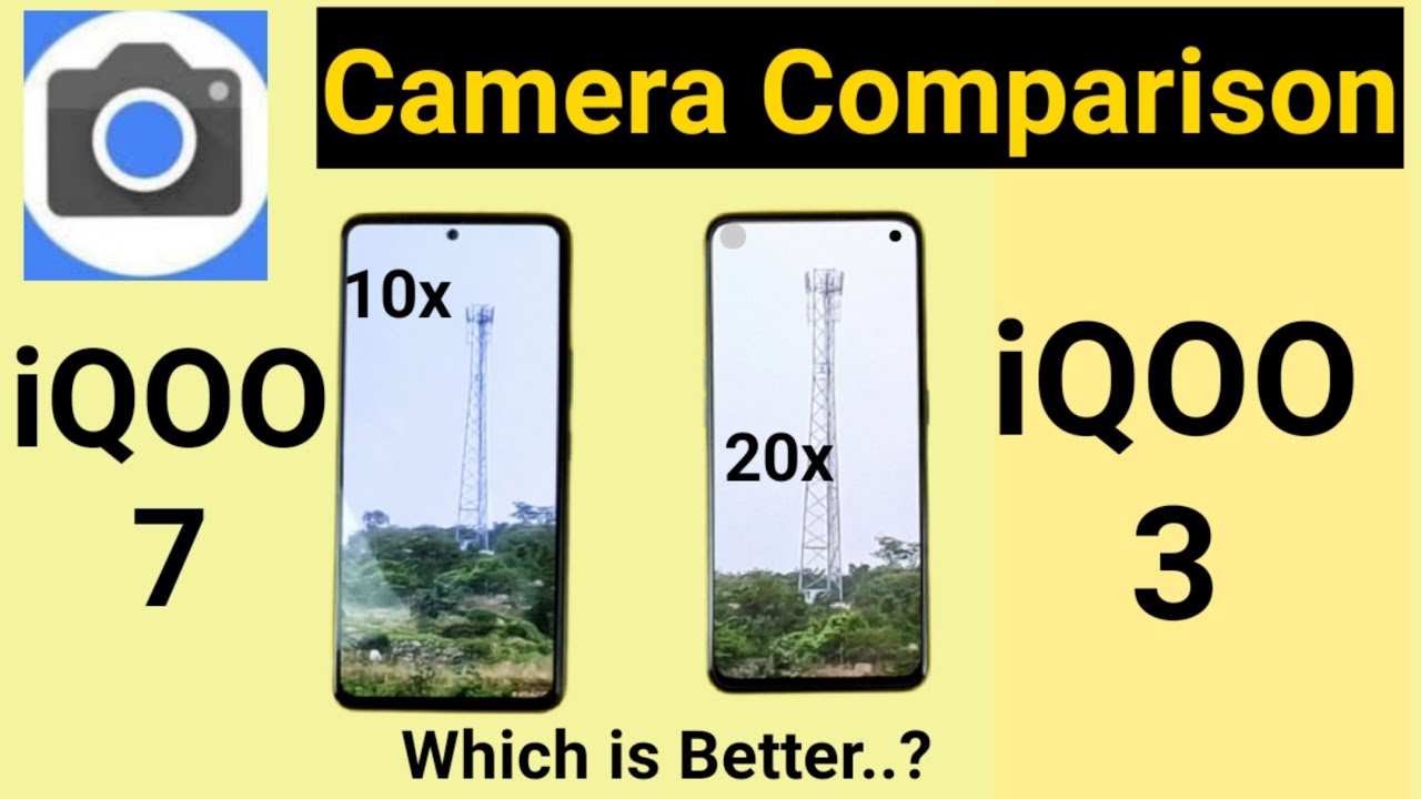 iQOO 7 vs iQOO 3 Camera Sample Comparison which is better 2020 vs 2021 48Mp camera🔥🔥🔥