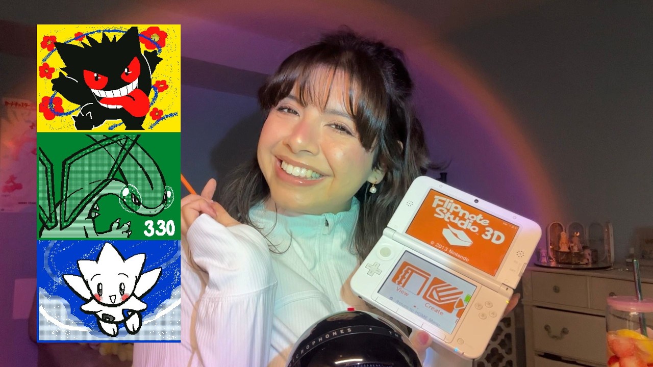 how I started drawing on my 3DS 🧡 Miiverse, Flipnote Studio 3D, and tips