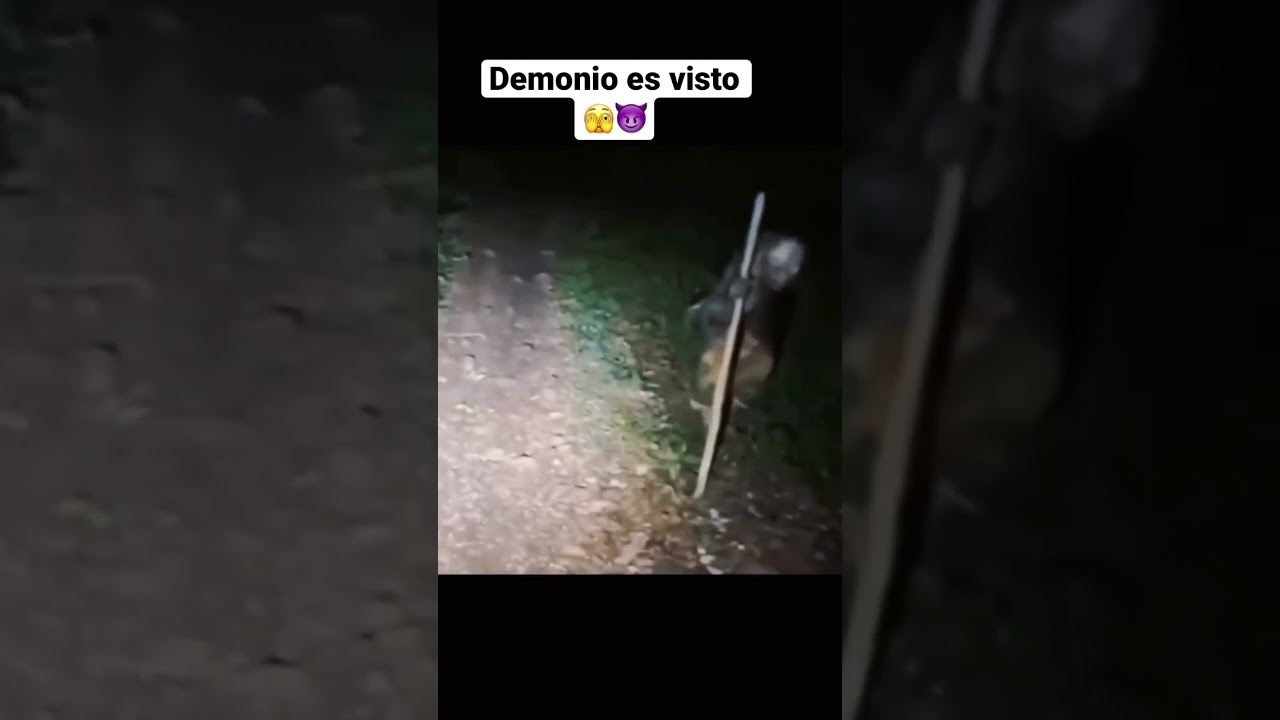 Demonio es captado en c&aacute;mara #terror2023 #videosdeterror