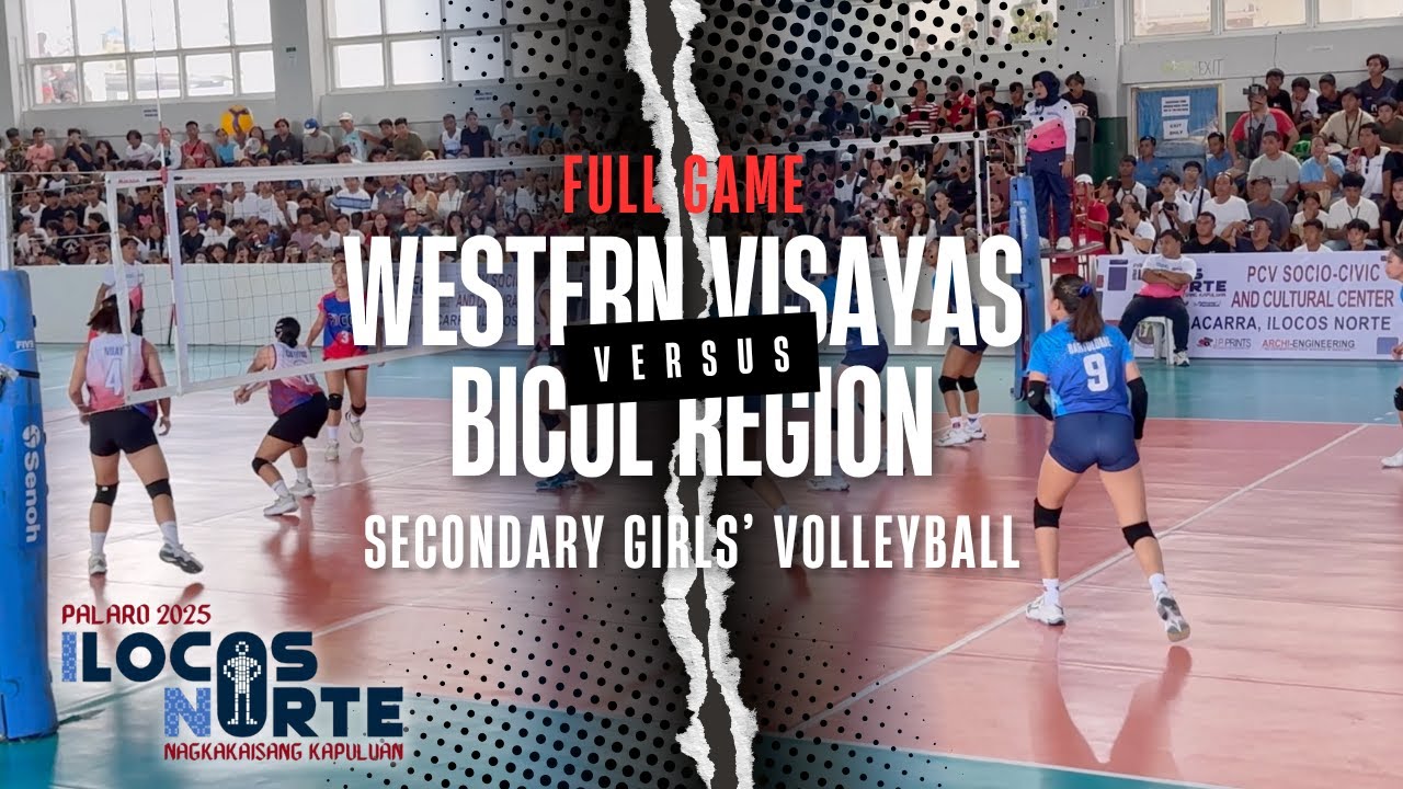 REGION 6 vs REGION 5 [Full Game] | Palarong Pambansa 2025 | Volleyball Girls (Secondary)