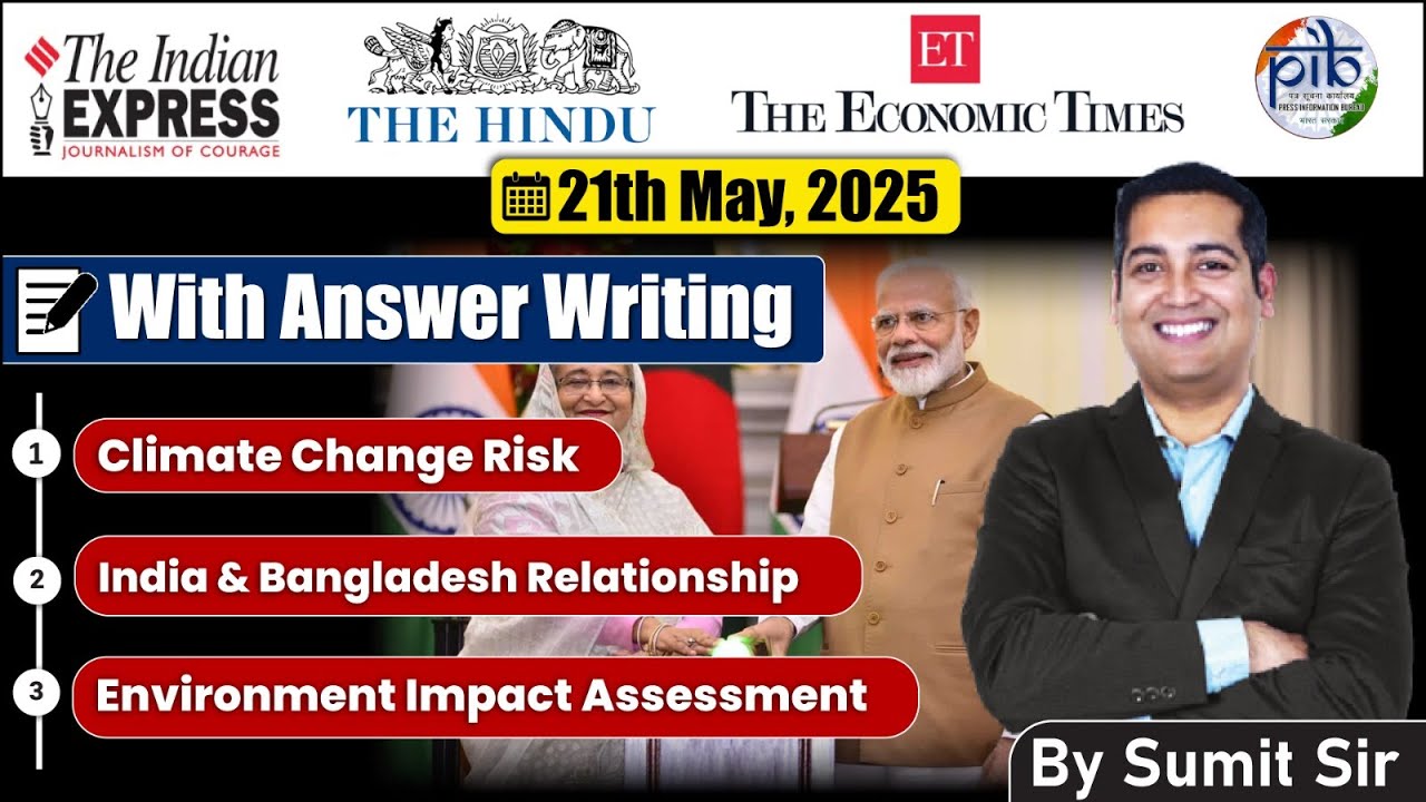21 May 2025 Editorial discussion | Climate Physical Risk, Bangladesh, EIA