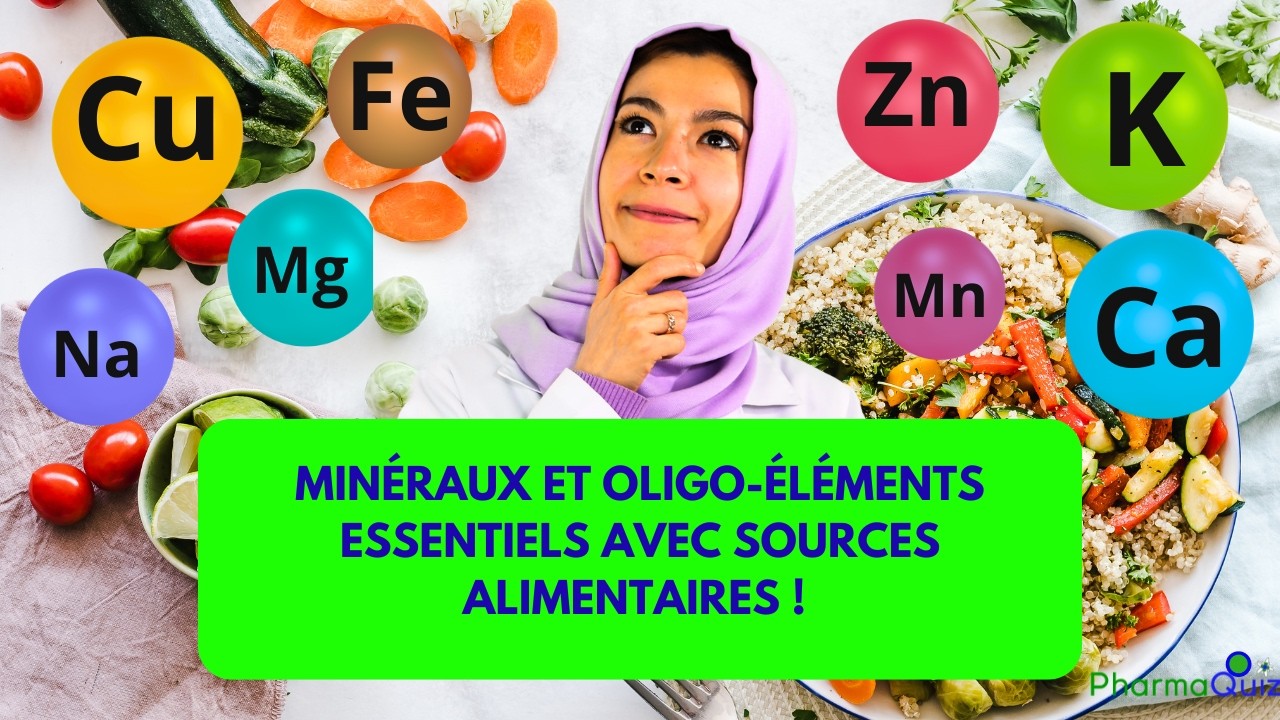 Les Minéraux et Oligo-éléments ESSENTIELS Pour Votre Corps !