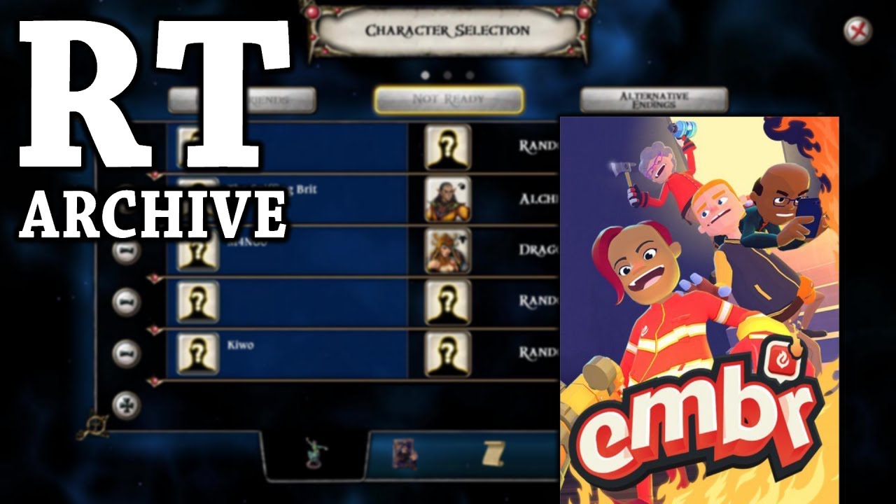 RTGame Streams: Embr // Cluedo // Talisman ft. Kevin & Anna