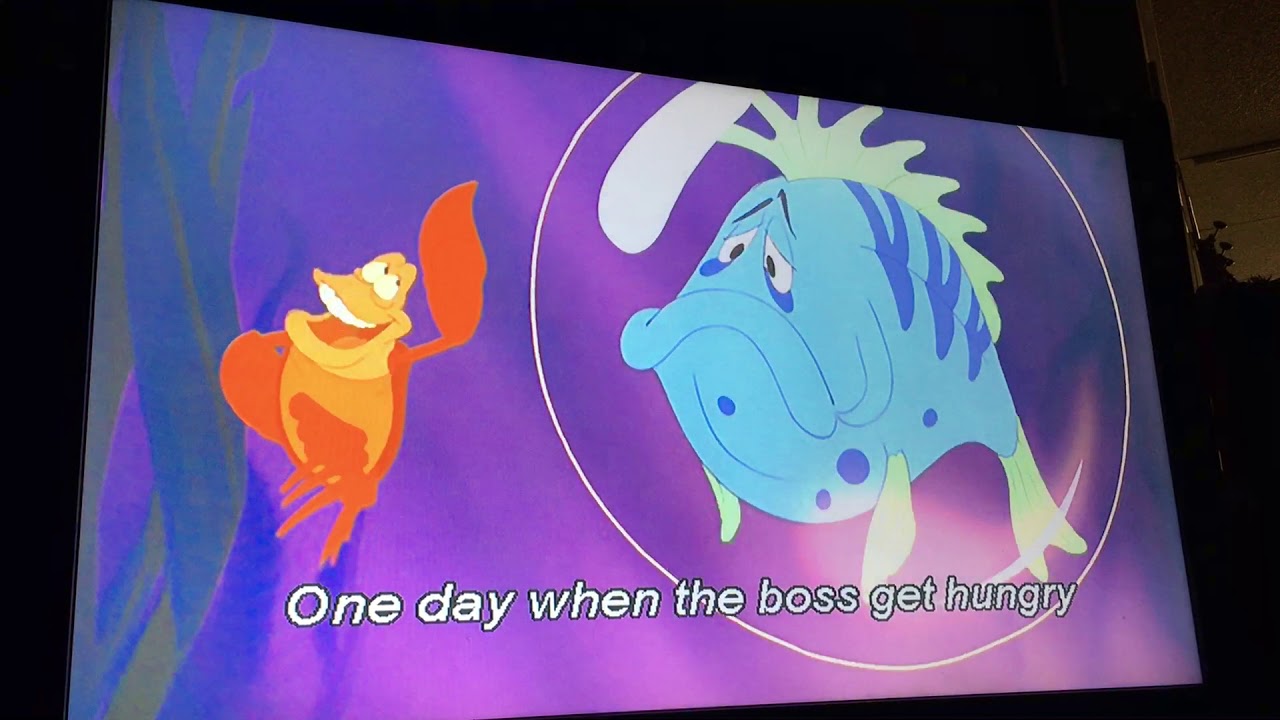Disney The Little Mermaid 1989 Under The Sea