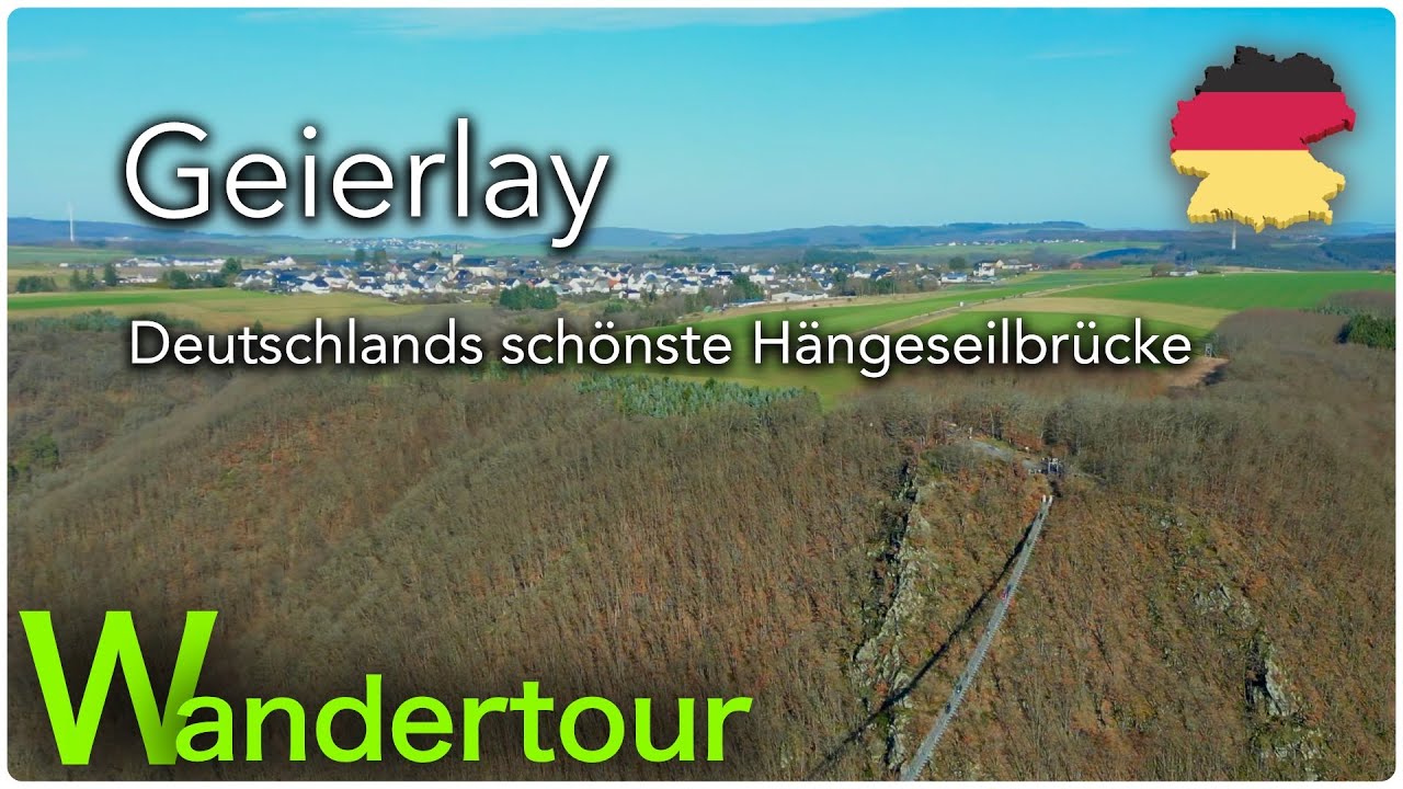 Geierlay, die schönste Hängeseilbrücke in Deutschland. 😄 Schwankungen inbegriffen 😄.