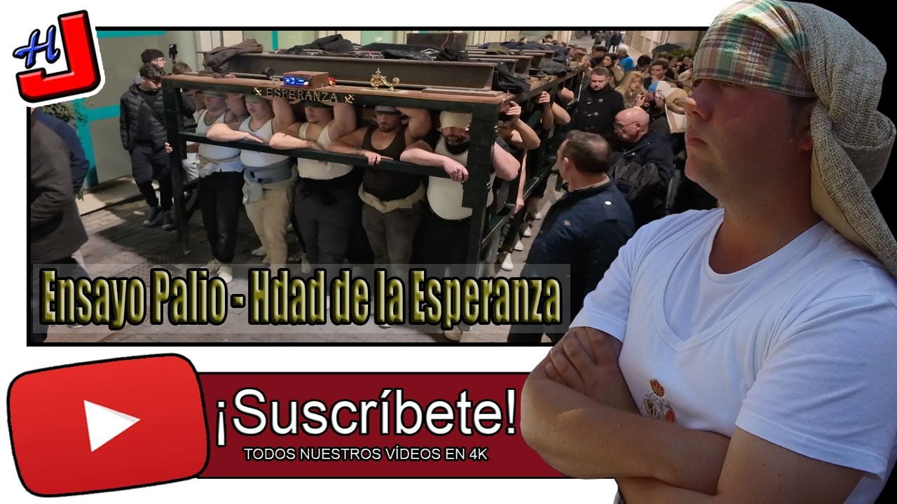 🗓 ENSAYO COSTALEROS 🏘 HDAD DE LA ESPERANZA⚜️ Palio ⚜️ 2026 📹 4K