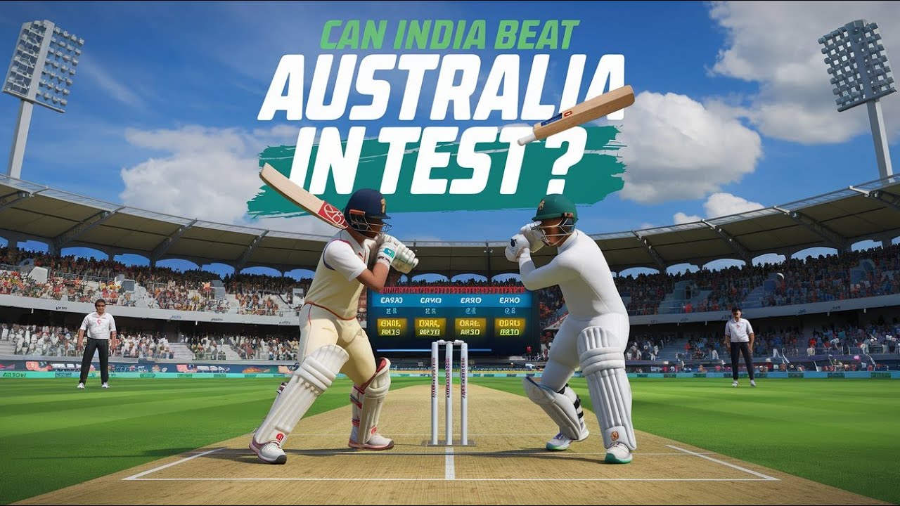 Can India Beat Australia? | EA Cricket 07 Test Match Gameplay