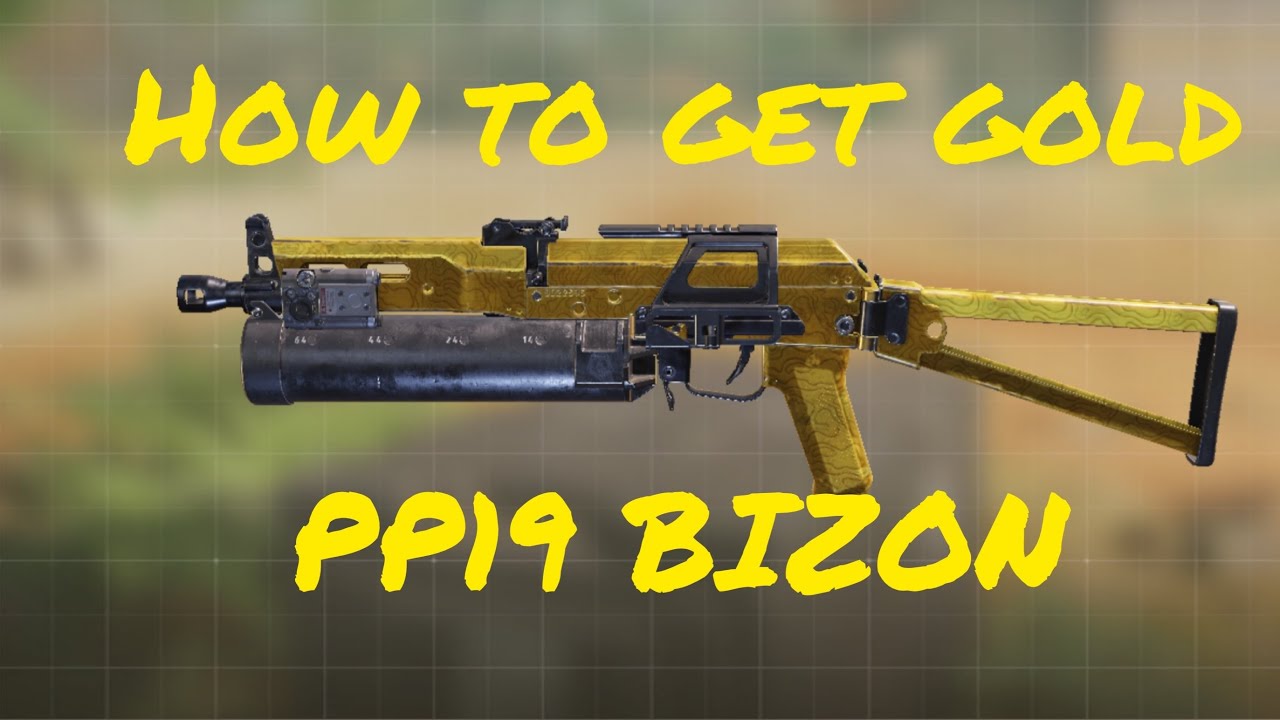 How to get GOLD PP19 Bizon in CoD mobile fast.