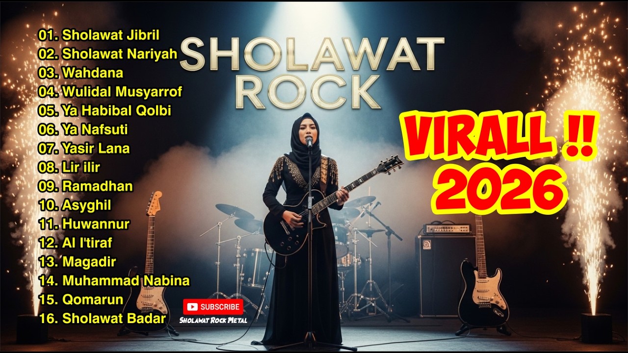 Sholawat Versi Rock Metal Terbaru 2026 🎶 Full Album Semangat Mantap Jiwa