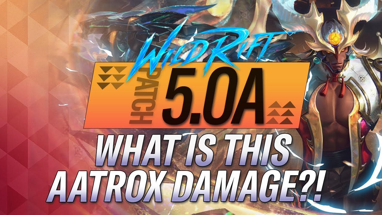 DEMOLISH Mid Lane with Aatrox! SO MUCH DAMAGE! Patch 5.0A | RiftGuides | WildRift